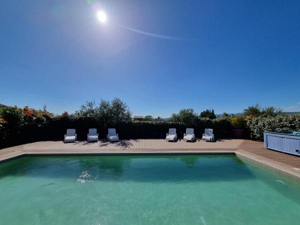 Piscine maison de vacances