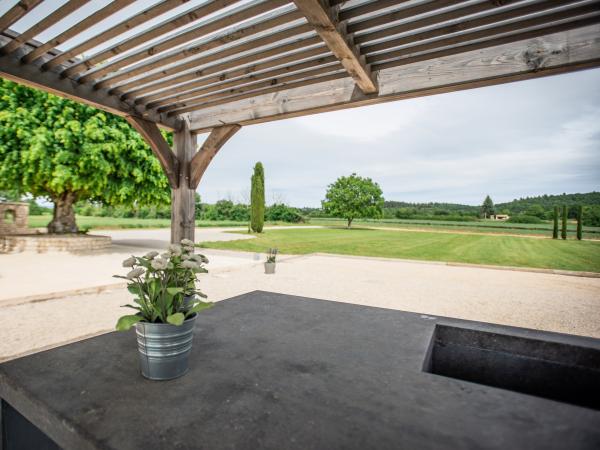 Vue de la maison de vacances [été]