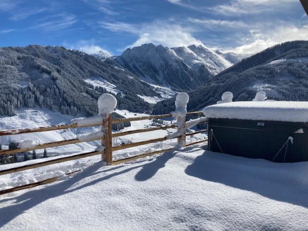 Vue de la maison de vacances [hiver]