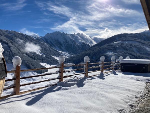 Vue de la maison de vacances [hiver]