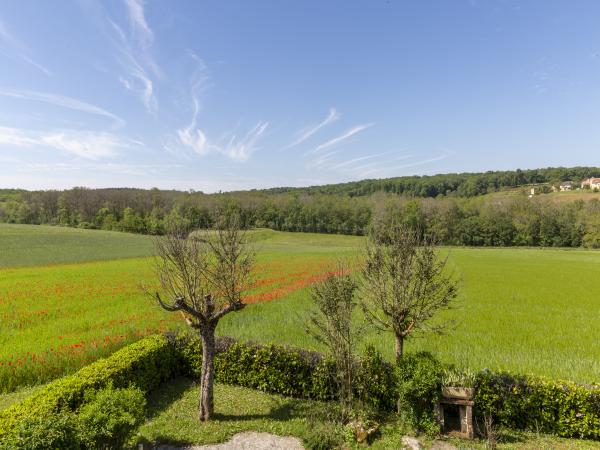 Vue de la maison de vacances [été]