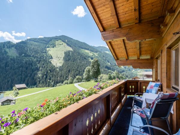 Aussicht vom Ferienhaus [Sommer]