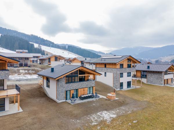 Außenseite Ferienhaus [Winter]