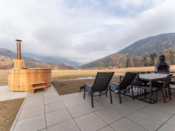Aussicht vom Ferienhaus [Winter]