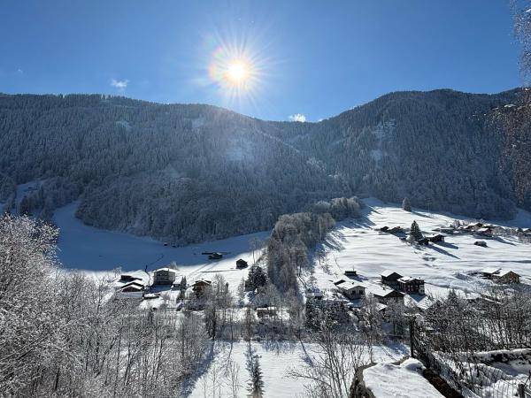 Aussicht vom Ferienhaus [Winter]