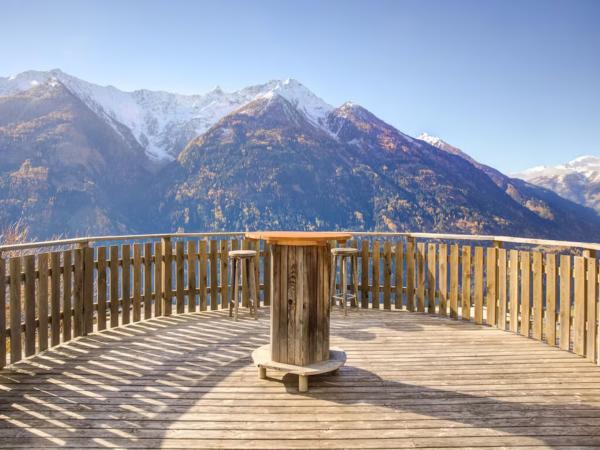 Vue de la maison de vacances [été]