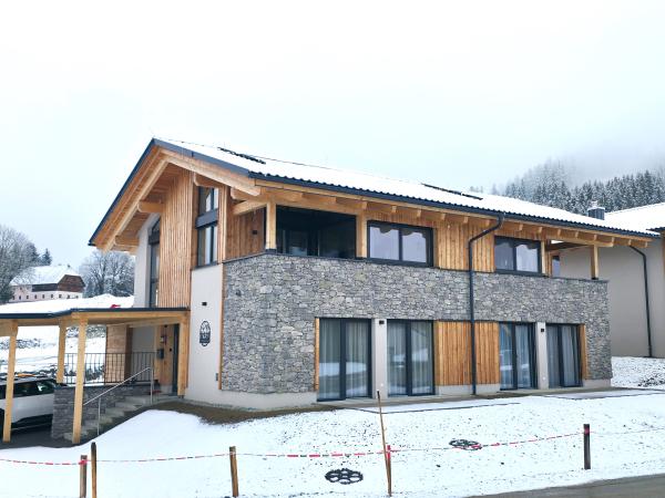 Außenseite Ferienhaus [Winter]