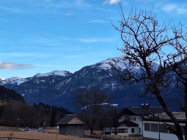 Aussicht vom Ferienhaus [Winter]