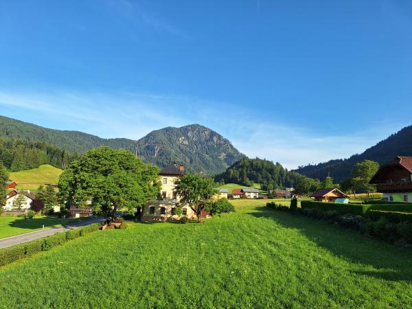 Uitzicht van vakantiehuis [zomer]