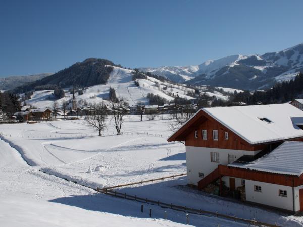 Aussicht vom Ferienhaus [Winter]