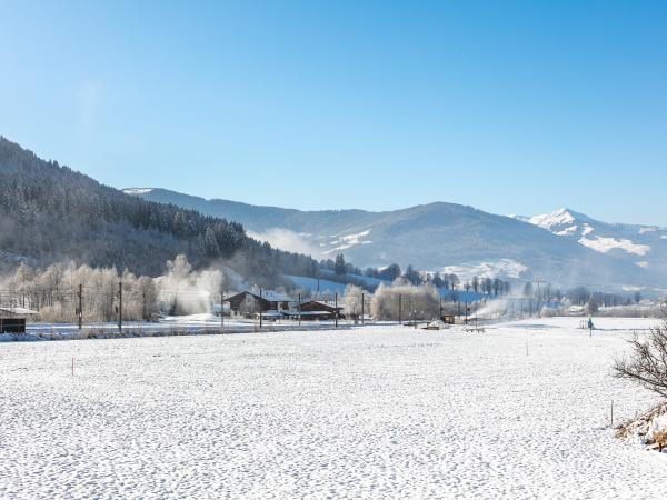 Uitzicht van vakantiehuis [winter]