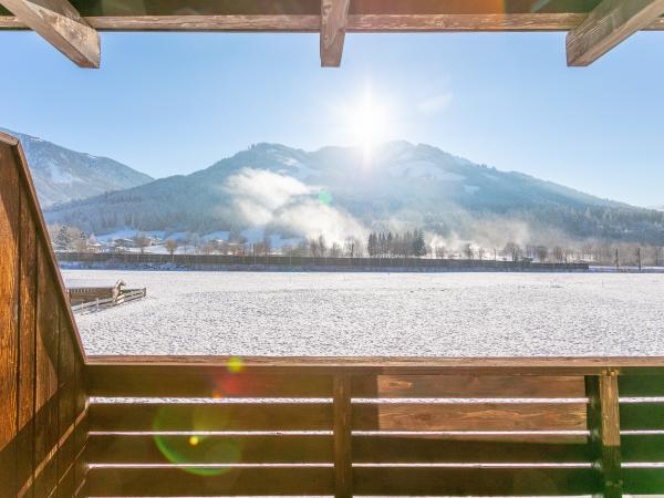 Aussicht vom Ferienhaus [Winter]