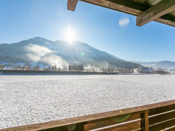 Aussicht vom Ferienhaus [Winter]