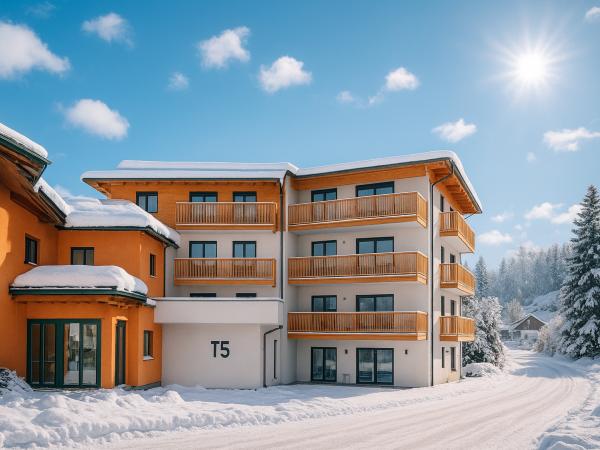 Außenseite Ferienhaus [Winter]