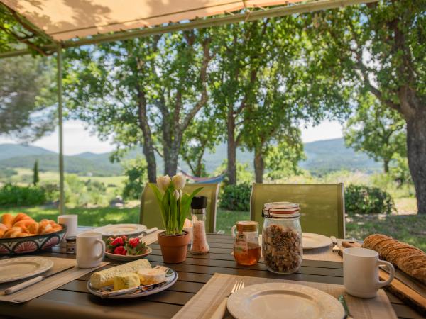 Aussicht vom Ferienhaus [Sommer]
