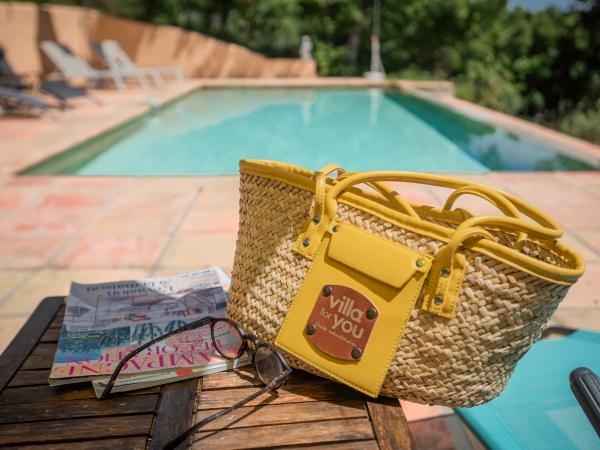 Schwimmbad des Ferienhauses