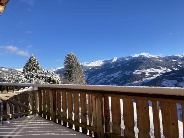 Aussicht vom Ferienhaus [Winter]