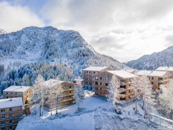 Außenseite Ferienhaus [Winter]