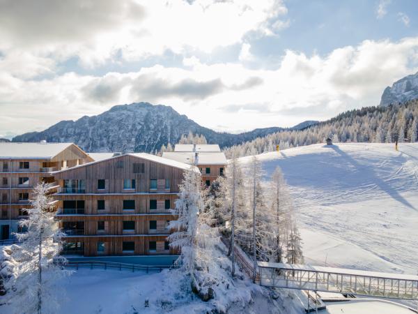 Außenseite Ferienhaus [Winter]