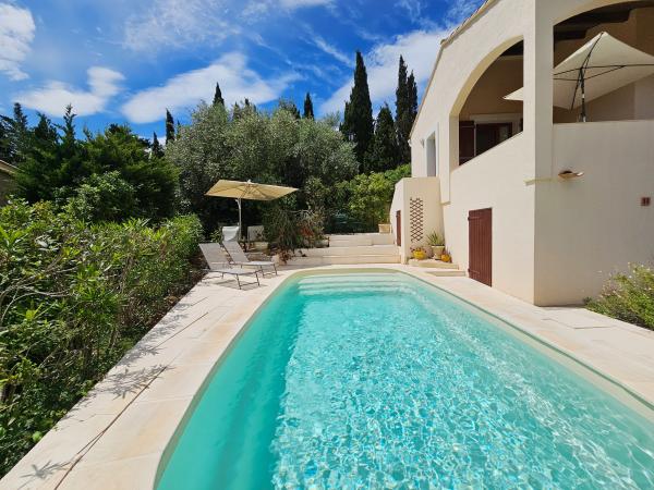 Schwimmbad des Ferienhauses