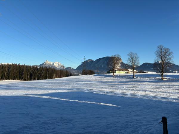 Vue de la maison de vacances [hiver]