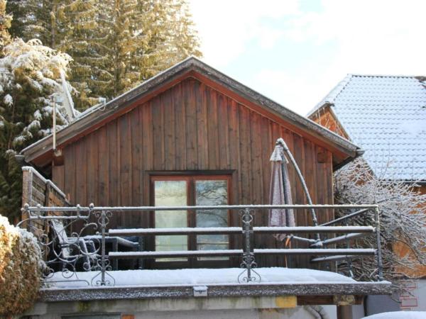 Außenseite Ferienhaus [Winter]