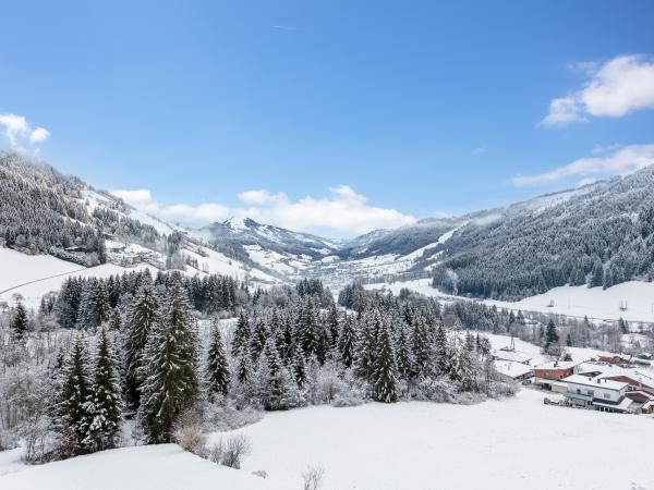 Aussicht vom Ferienhaus [Winter]