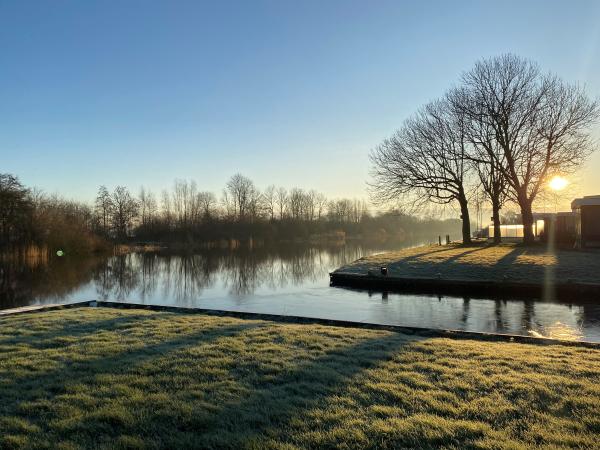 Uitzicht van vakantiehuis [winter]