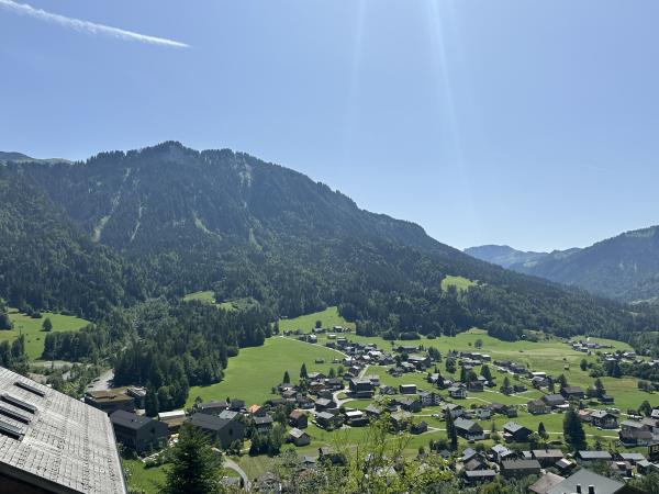 Aussicht vom Ferienhaus [Sommer]