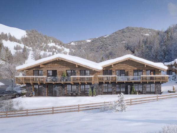 Außenseite Ferienhaus [Winter]