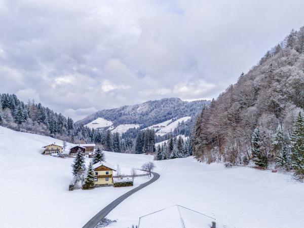 Aussicht vom Ferienhaus [Winter]