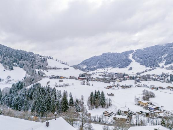 Aussicht vom Ferienhaus [Winter]