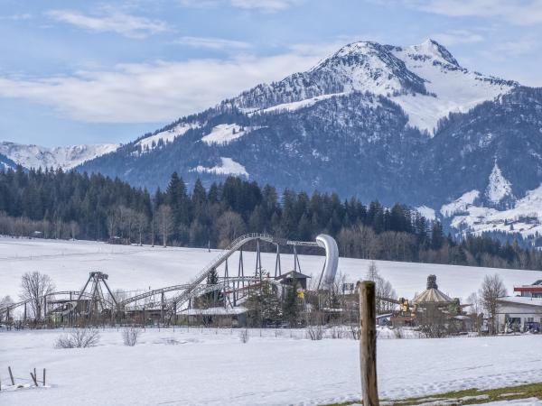 Aussicht vom Ferienhaus [Winter]