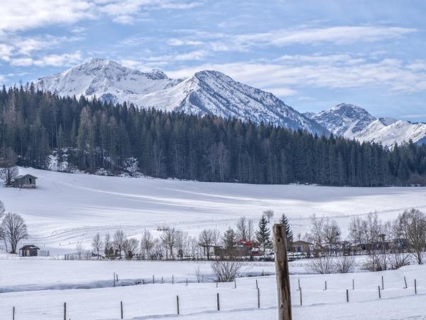 Aussicht vom Ferienhaus [Winter]