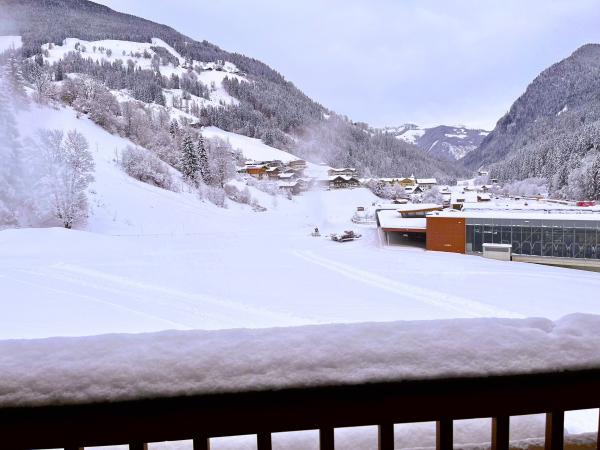 Aussicht vom Ferienhaus [Winter]