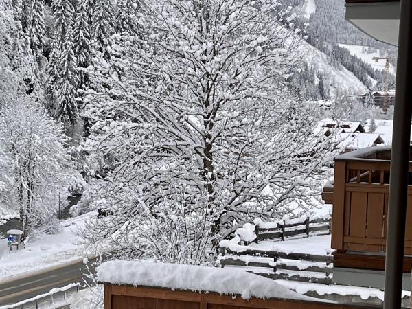 Aussicht vom Ferienhaus [Winter]