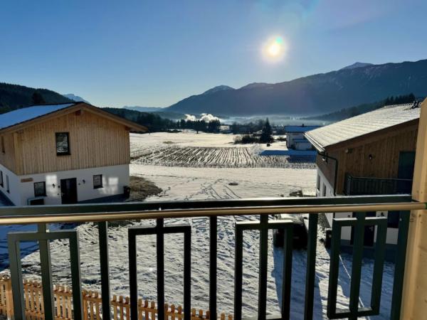 Aussicht vom Ferienhaus [Winter]
