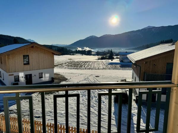 Aussicht vom Ferienhaus [Winter]
