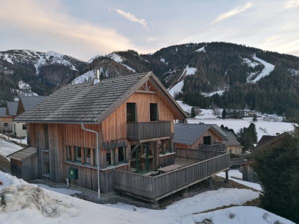 Außenseite Ferienhaus [Winter]