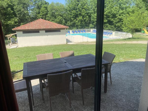 Aussicht vom Ferienhaus [Sommer]