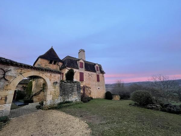 Vue de la maison de vacances [été]