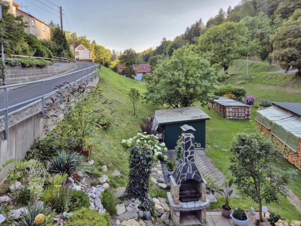 Vue de la maison de vacances [été]