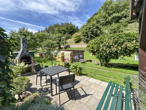 Vue de la maison de vacances [été]