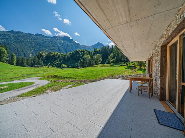Aussicht vom Ferienhaus [Sommer]