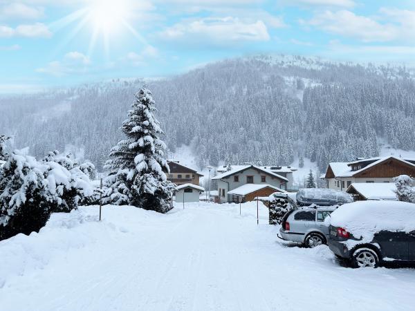 Vue de la maison de vacances [hiver]