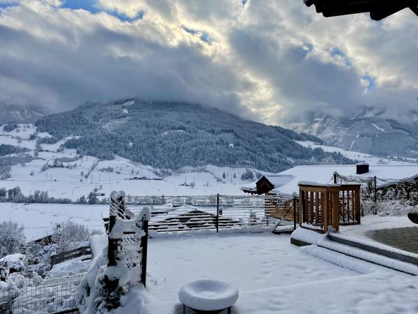 Aussicht vom Ferienhaus [Winter]