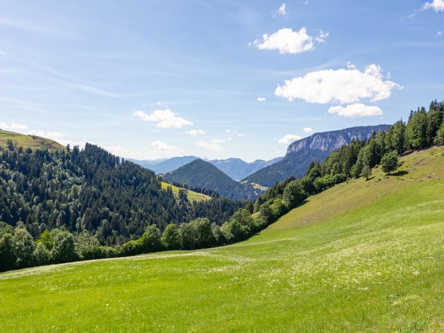 Vue de la maison de vacances