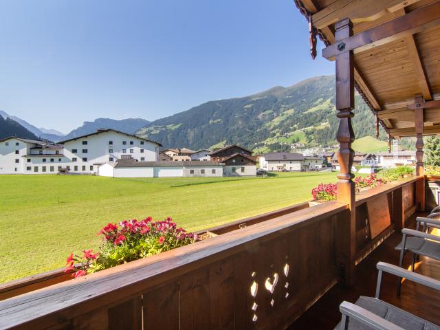 Vue de la maison de vacances