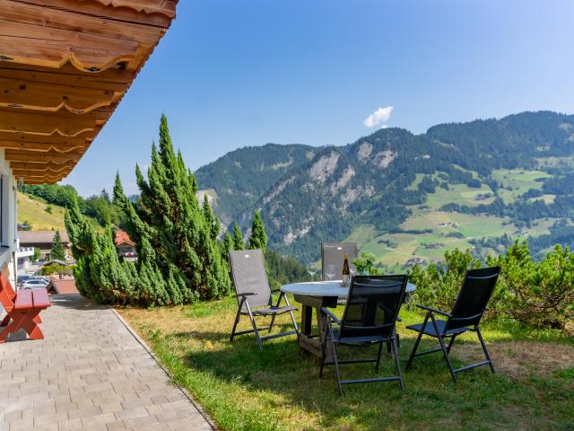 Aussicht vom Ferienhaus