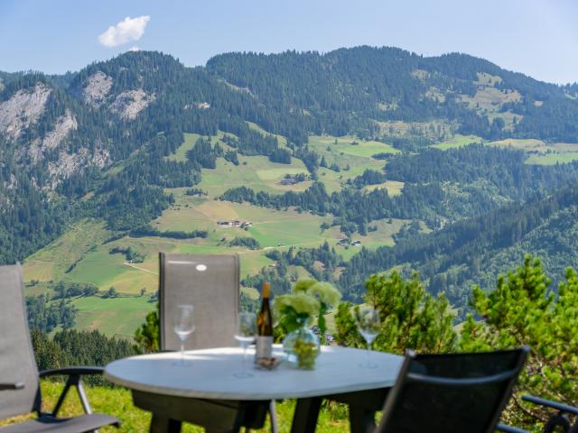 Aussicht vom Ferienhaus